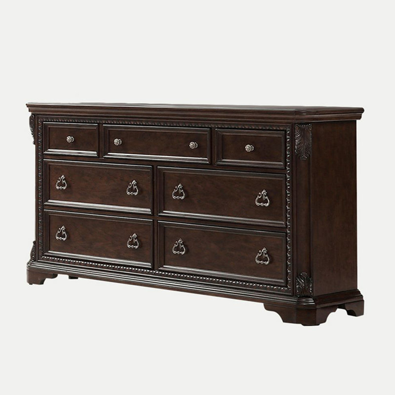 Commode 7 tiroirs en acajou