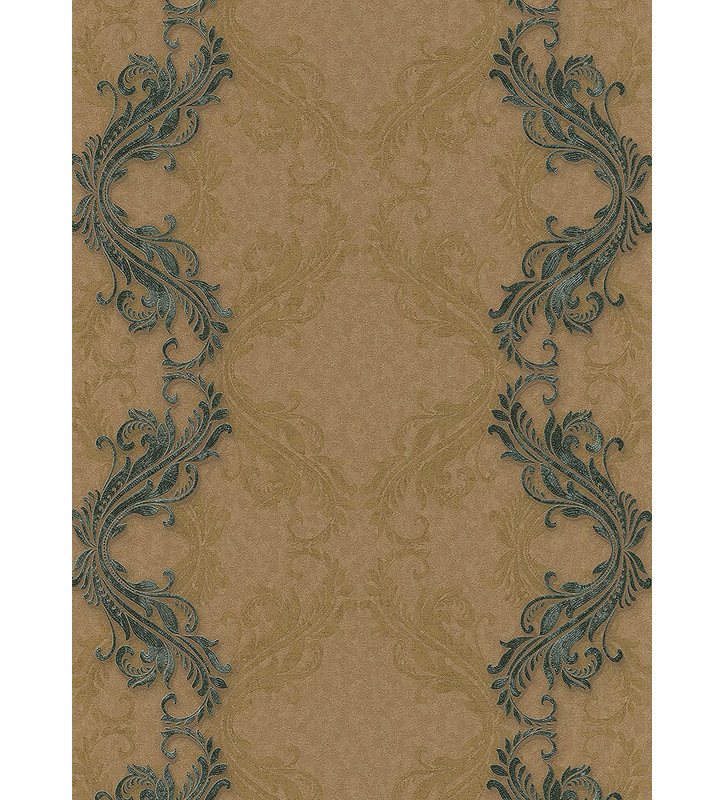 Eckenrode Damask Roll, Beige