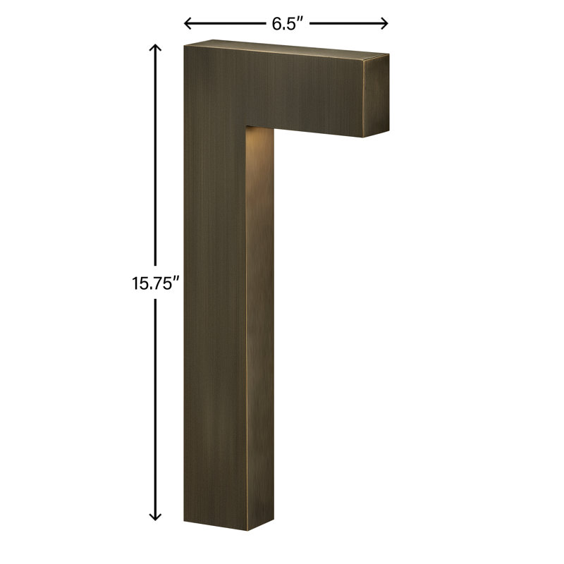 Atlantis Matte Bronze Low Voltage Metal Pathway Light