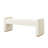 Arlesia 55''W Modern Piano Key Design Upholstered Bench with Solid Wood Legs-1363748116