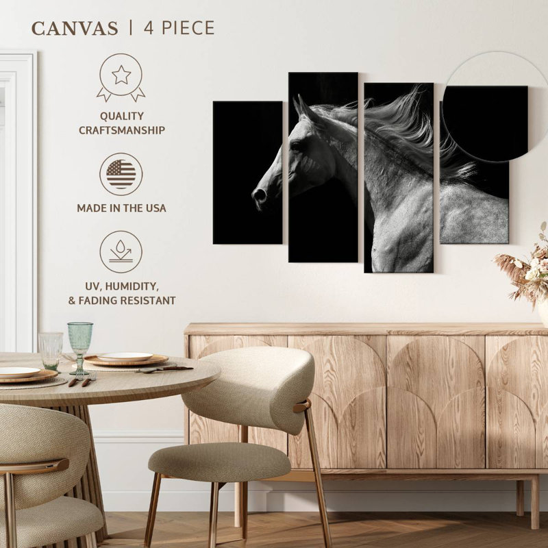 Arabian Horse, 54" H x 84" W