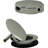 45" Cable Drive Pop-Up Bathtub Drain Trim with PVC Fittings and Rotary Overflow-37746823