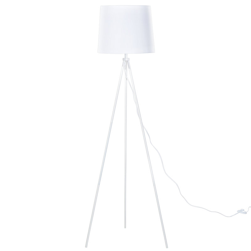 Adaline 149cm Tripod Floor Lamp, White