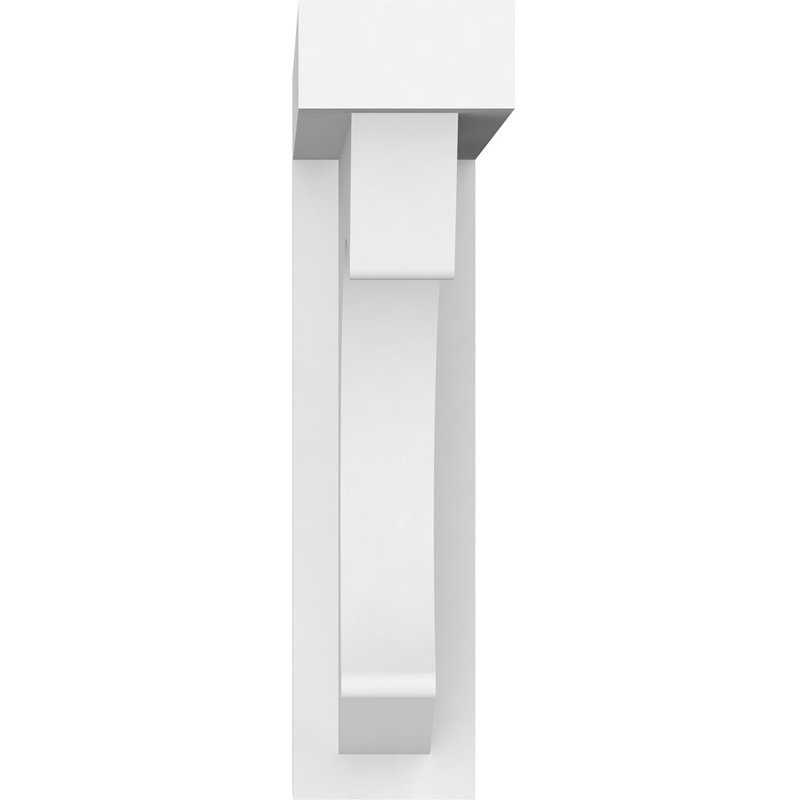 Support standard en PVC de qualité architecturale Emerson, H 8 po x l 2 po x p 8 po