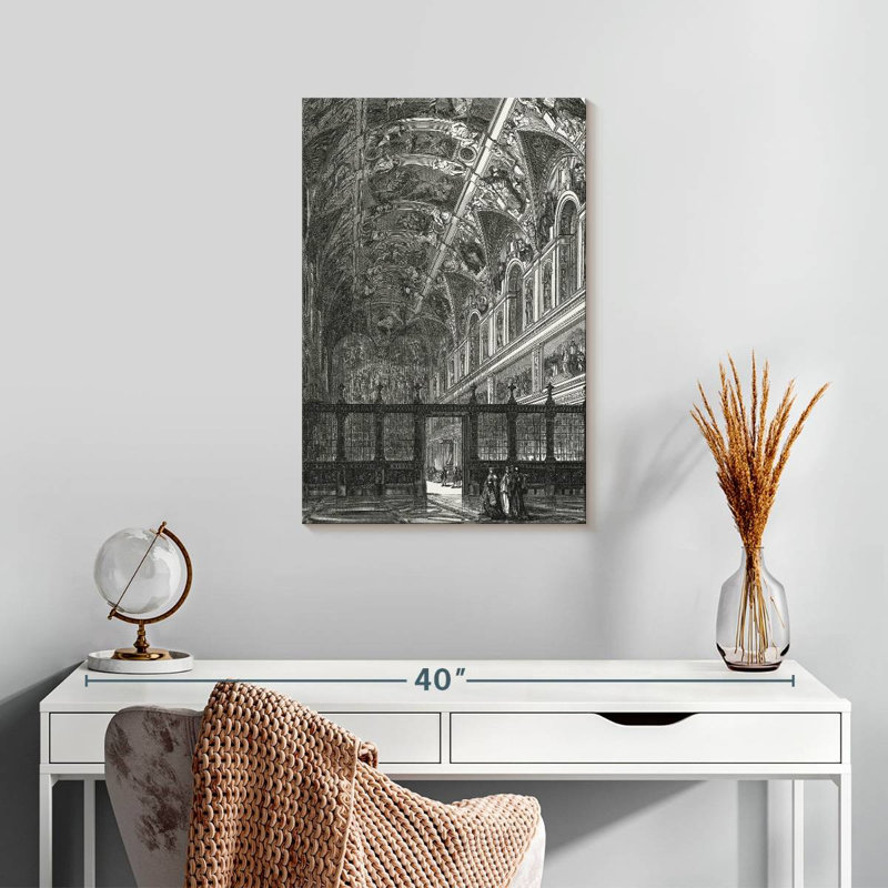 Lilie Sistine Chapel Ceiling, 24" H x 16" W
