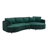 Oversized Sectional Sofa, Modern Couch with Chaise-1404385004-1404385006