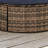 Rattan Round Lounge With Canopy Bali Canopy Bed Outdoor Wicker Outdoor Sofa Bed With Lift Coffee Table Outdoor Patio Sofa-711486974