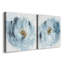 «Blue Serenity I», ensemble de 2 reproductions sur toiles tendues-693363379