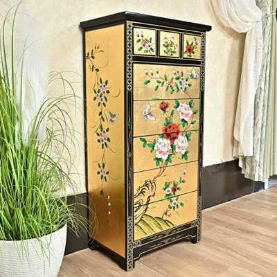American eight bucket cabinet side cabinet
