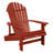 Anette Outdoor Adirondack Chair With Ottoman-910188872