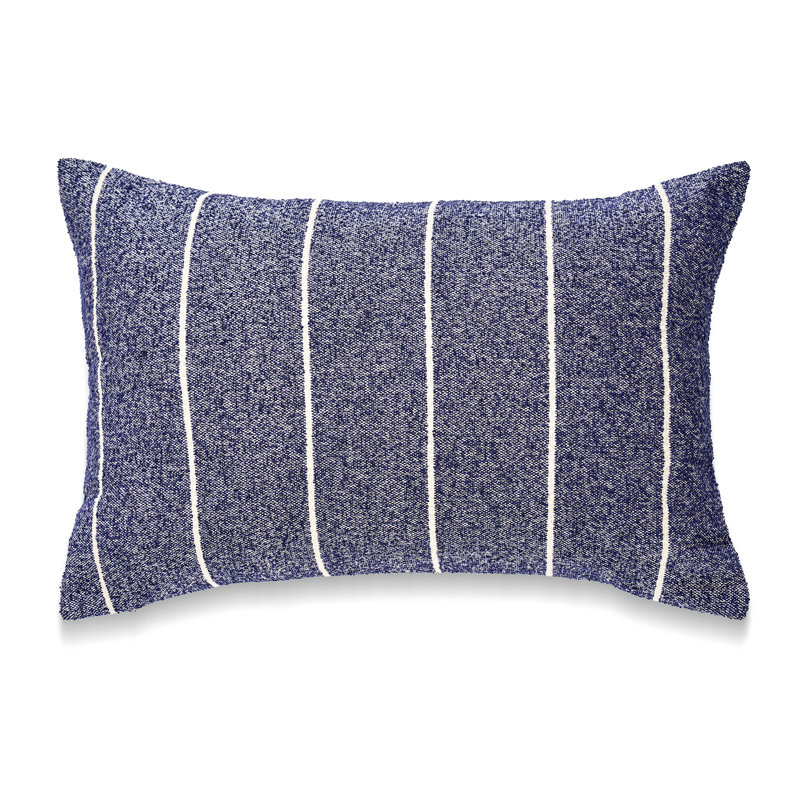 Coussin French Stripe, Plumes, Île Seymour Nord, Galapagos