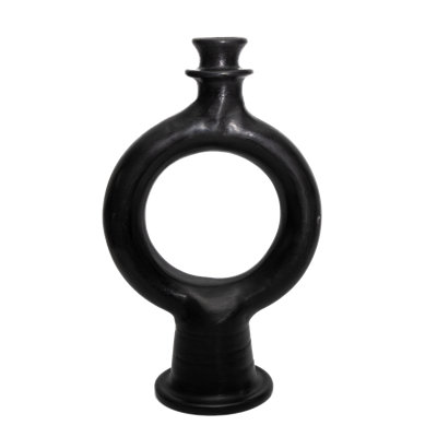 Moroccan Glazed Terracotta Candle Holder