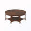 Table basse ovale avec tiroirs et tablettes-1606390270