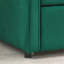 Élégant lit de jour rembourré en velours avec couchette, offrant confort et style pour tout espace.-1639051526