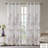 Burnout Printed Curtain Panel(Only 1 Pc Panel)