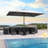 Latitude Run 108”×132“Rectangle Outdoor Rectangular Market Table Umbrella-1380101070