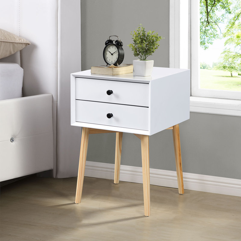 Kayleigh-Marie 15.75'' W Nightstand, White