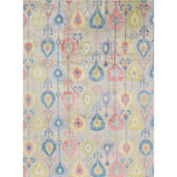Neo Villa Abstract Area Rug in Yellow/Blue/Red