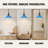 Modern Adjustable Semi Flush Mount Ceiling Light with Cone Shade-604332923