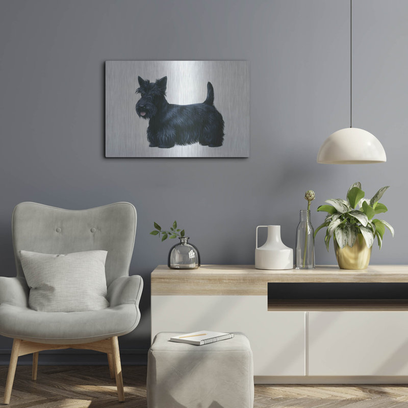 «Scottish Terrier» par Harro Maass, H 16 po x l 24 po