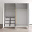 Armoire Brazeal 78,9 po avec finition ultrabrillante