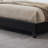 [Ship To Canada Only] King-Size Upholstered Platform Bed Frame With Contemporary Tufted Waffle Stitching, Easy Assembly, Black