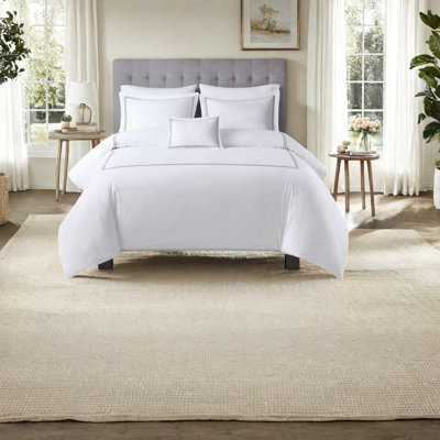 Luxury Cotton Sateen Bedding Sets, Embroidered, Hotel Style