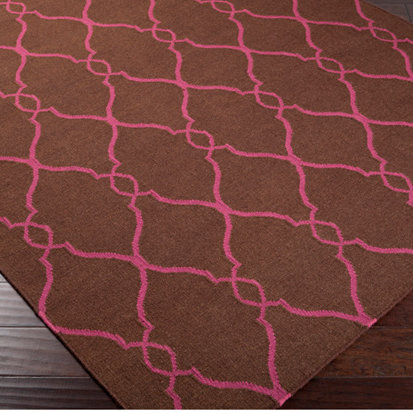 Findley Wool Geometric Indoor Rug, Rectangle 8' x 11'