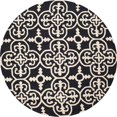 Brunswick Hand Tufted Wool Geometric Rug