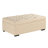 Folding Sofa Bed, 49.6" Ottoman with a Folding Sofa Bed, Convertible Ottoman Sleeper with Memory Mattress and Tufted Design for Living Room, Beige-1240726539
