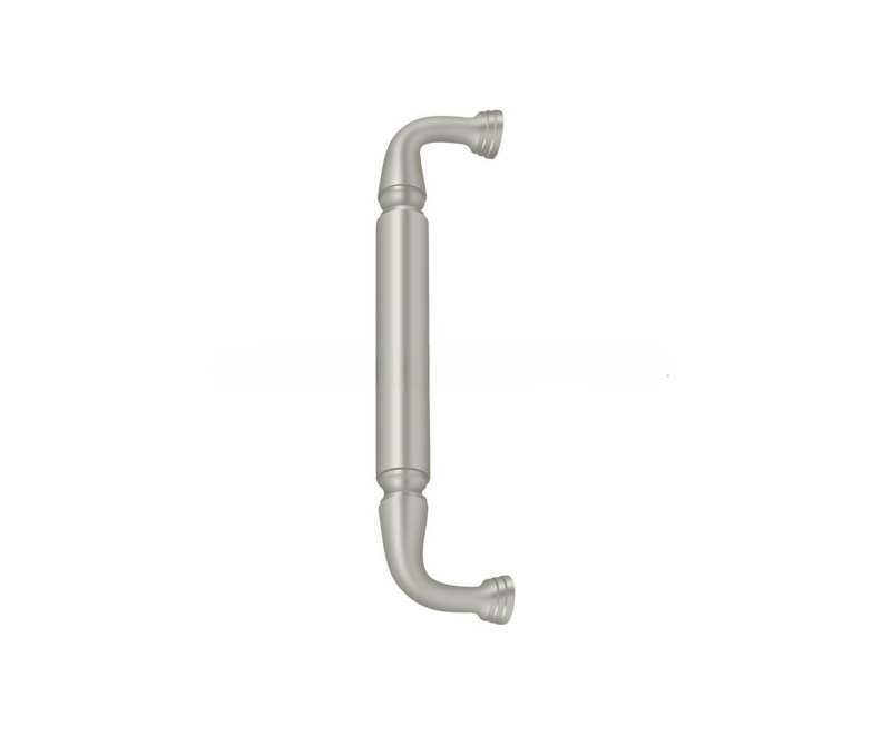 Poignée de porte Deltana DP2575U15 sans rosette; 10 po; finition nickel satiné, Nickel satiné