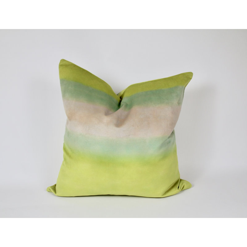 Coussin en velours Sunset