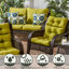 Coussin de chaise d'extérieur à dossier haut Lester-426326783-460018089