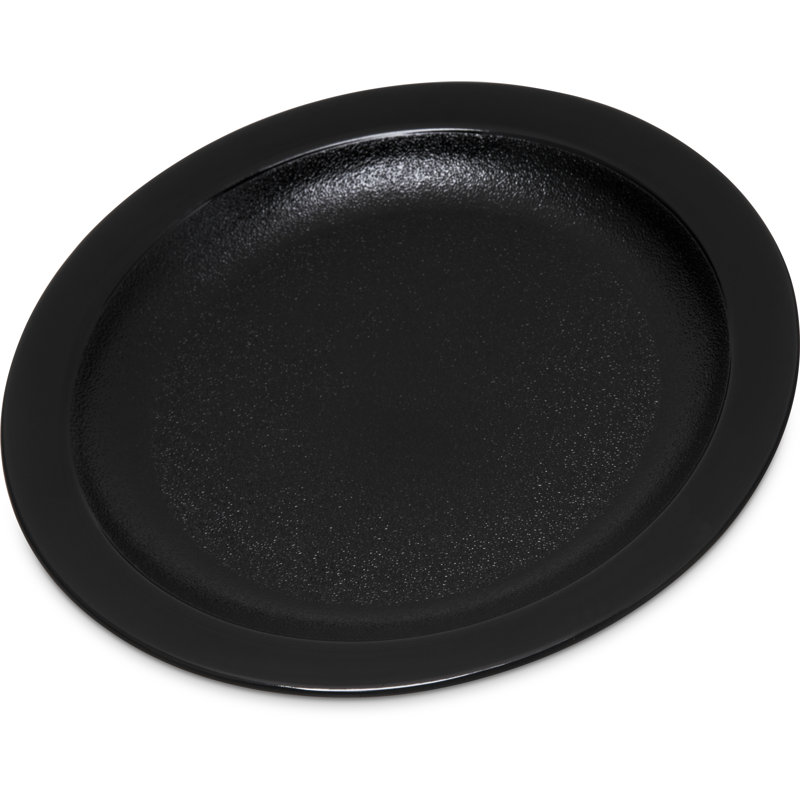 Plaque de rebord étroite 6,5 po, Noir