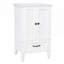 Meuble-lavabo durable avec lavabo, armoire, tiroir et butoir de porte magnétique pour salle de bain moderne