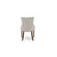 L'ensemble de table de salle à manger 5 pièces pour 4 personnes comprend une table de cuisine rectangulaire avec une rallonge papillon et 4 chaises Parsons en toile de lin, acajou-370709582