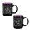 Bright Folklore Inspiration 11 oz Tuxedo Mug 2 Piece Set