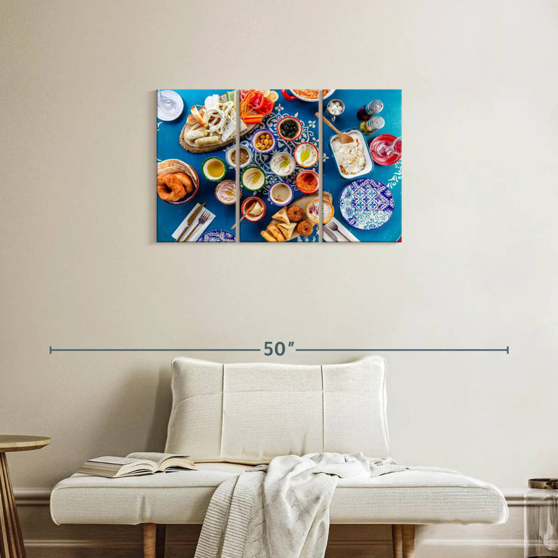Yarlin Turkish Feast, 20" H x 33" W