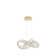 CONCETO 1 - Light Gold LED Geometric Pendant