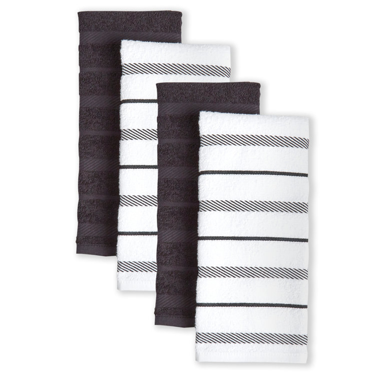 Design Imports Assorted Everyday Kitchen Towels 5-pack