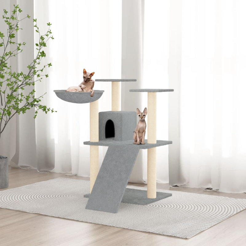 83cm Snell Cat Tree, Light Grey