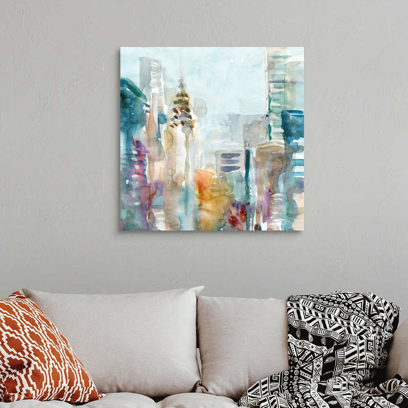 Spectrum NYC - Peinture sur toile, Toile tendue, H 30 po x l 30 po x P 1,25 po