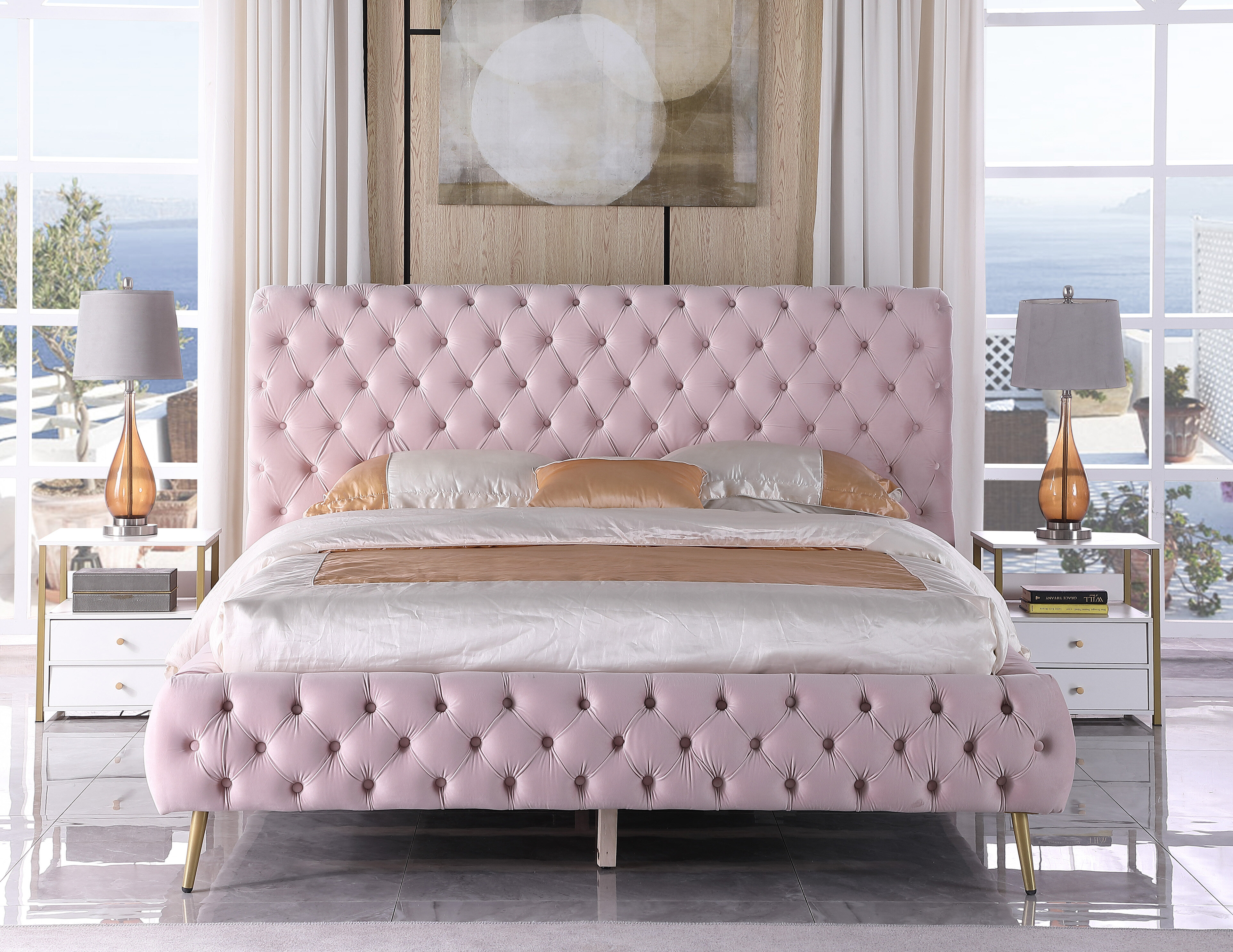 Everly Quinn Zabel Upholstered Standard Bed & Reviews 