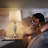 23'' Modern Sliver Metal Table Lamp Set with Touch Control and USB A&C