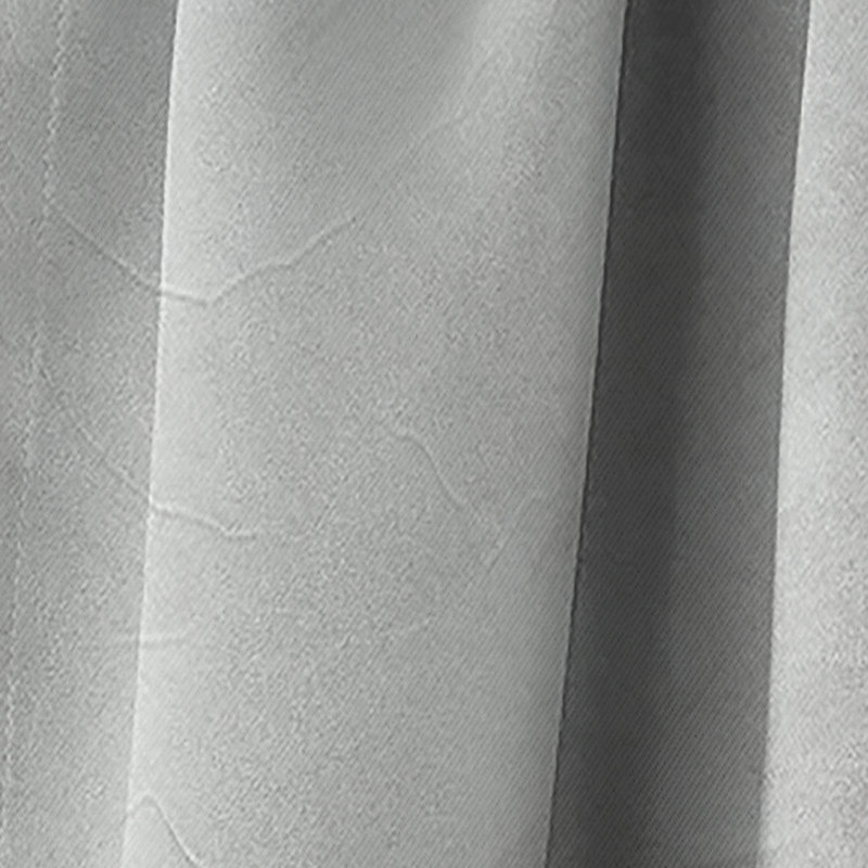 «Bold Circles And Marble Fusion IV» - Rideau occultant en marbre abstrait - 1 panneaux, L 52 po x L 108 po