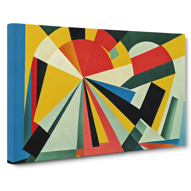 Suprematism Art Abstract Vol.2 - Wrapped Canvas