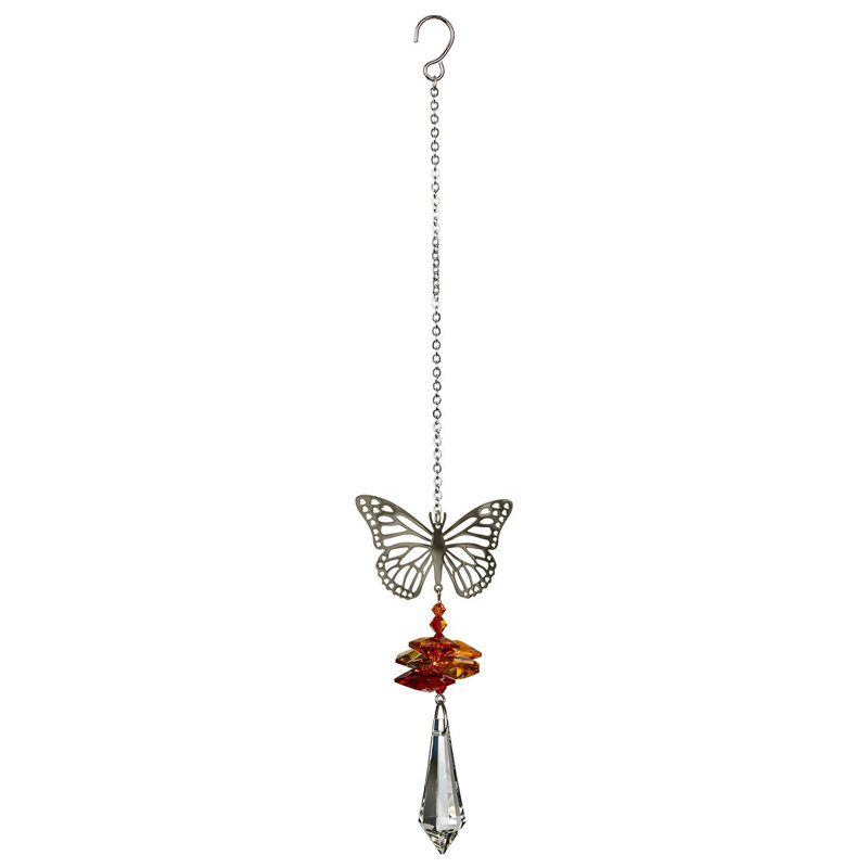 Cristal fantaisie papillon