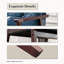 Chaise avec accoudoirs rembourrée Judeth et structure en bois massif (ensemble de 2)-1794009624-1752254515