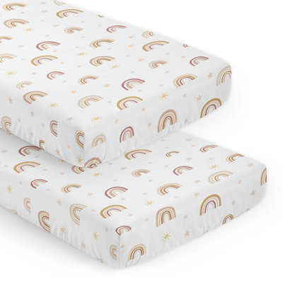 Ensemble de draps Boho Rainbow par Sweet Jojo Designs