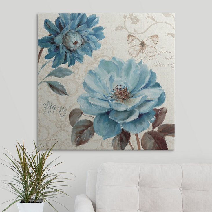 « iii » par lisa audit, impression A Blue Note, H 35 po x l 35 po x P 1,5 po, Toile
